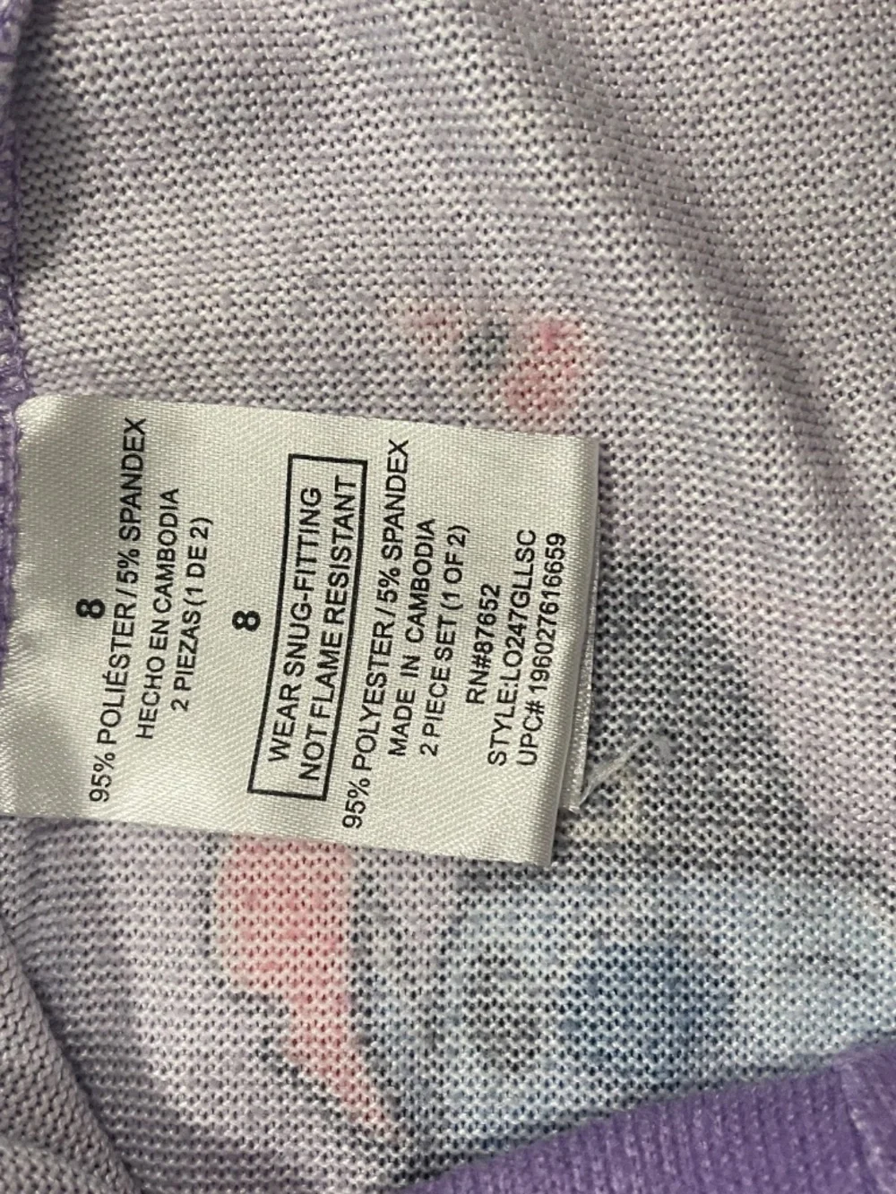 Disney Kids PJ Set
